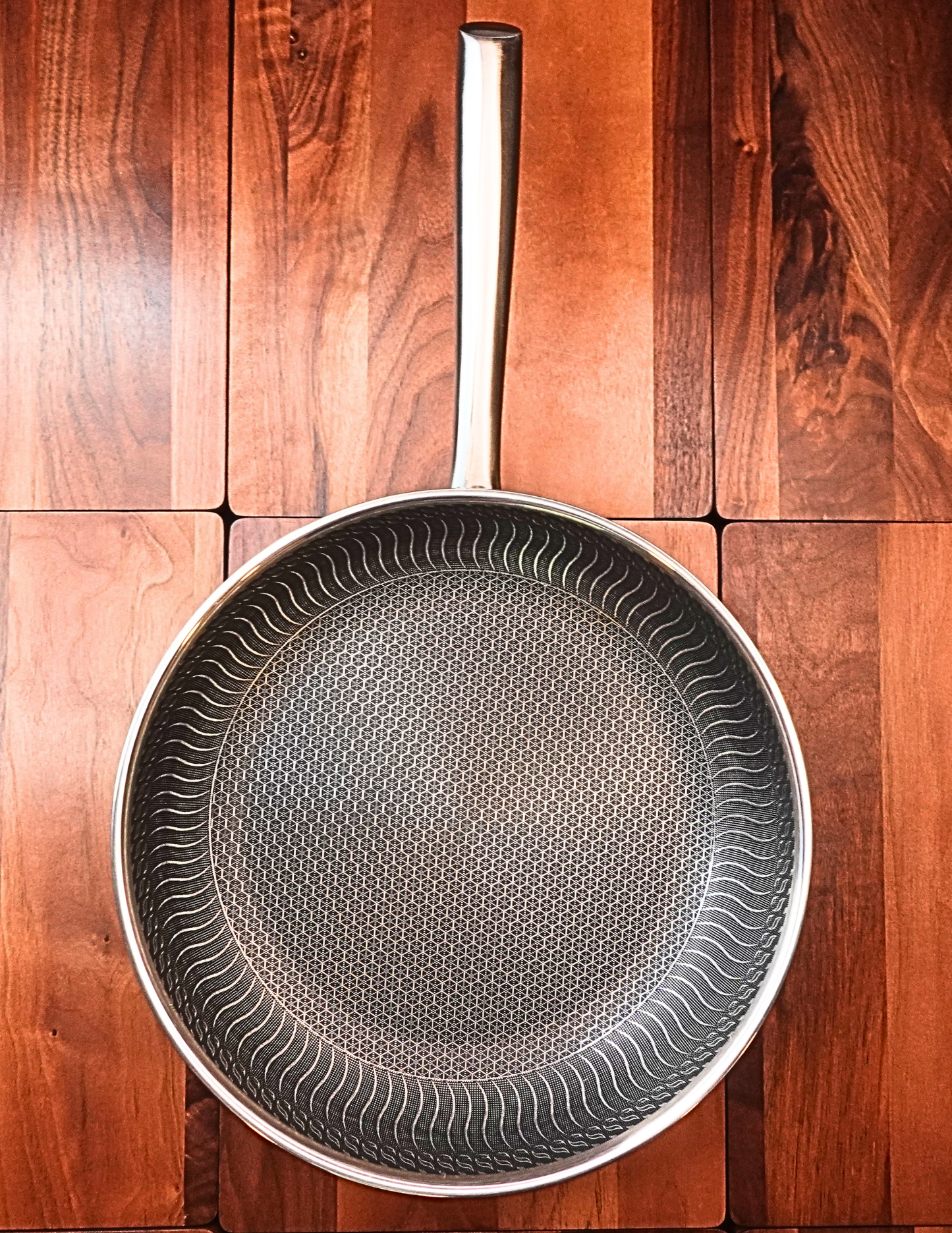 12-Inch ProSteel Hybrid Stainless Steel Skillet with Lid & Detachable Handle